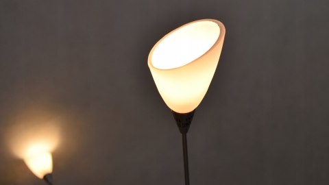 10 - Puntkowa Lampa podłogowa stojąca 5cm 10 x G4 10W