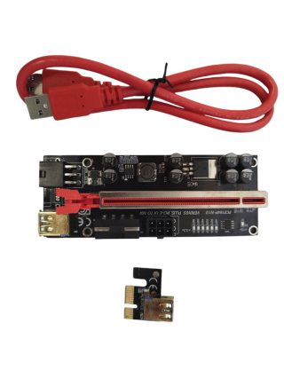 Riser USB3.0 PCI-E 6PIN 010S 1x-16x