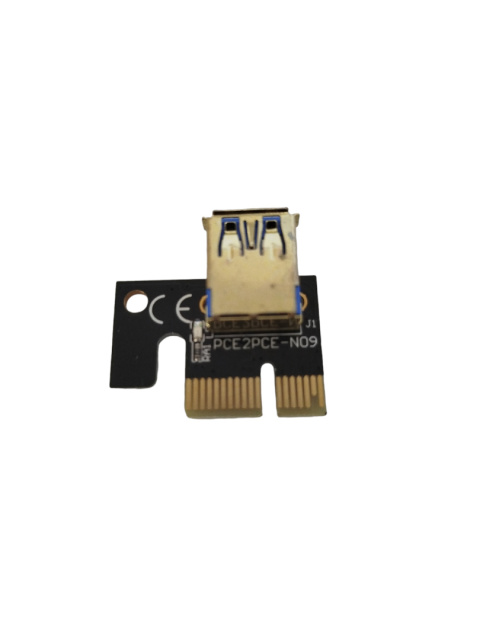 Riser USB3.0 PCI-E 6PIN 010S 1x-16x