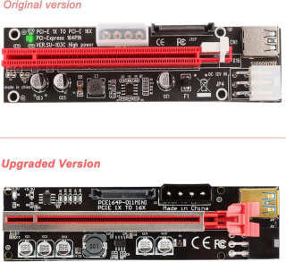 Ziyituod PCIe Riser 011 Mini GPU Riser 1x-16x USB 3.0