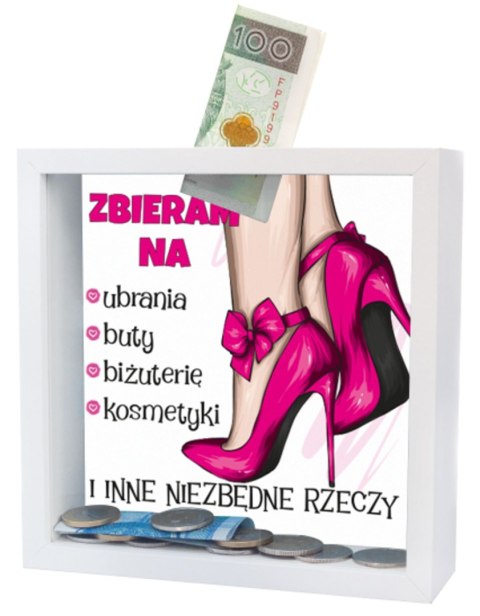 Skarbonka Prezent Dla Kobiety - Zbieram Na